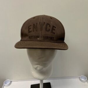 Vintage Enyce Streetwear Hat Brown Men’s Sz 7.5 Fitted Cap Designer Casual